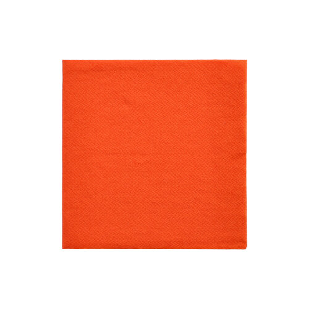 Papstar Servietten "DAILY Collection" 1/4-Falz 24 cm x 24 cm nektarine