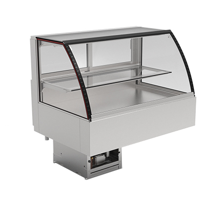Nordcap Einbaukühlvitrine CAKE 112-52 mit Isolierglas R-290