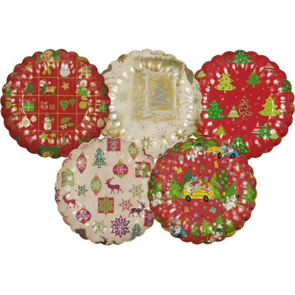 Papstar Präsentierschalen-Weihnachten Ø 23 cm "verschiedene Weihnachtsdekore"