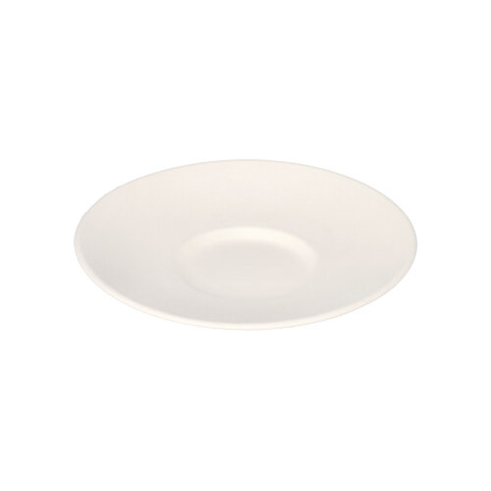 Papstar Teller Zuckerrohr "pure" rund Ø 14,5 cm · 2 cm weiss "Cella"