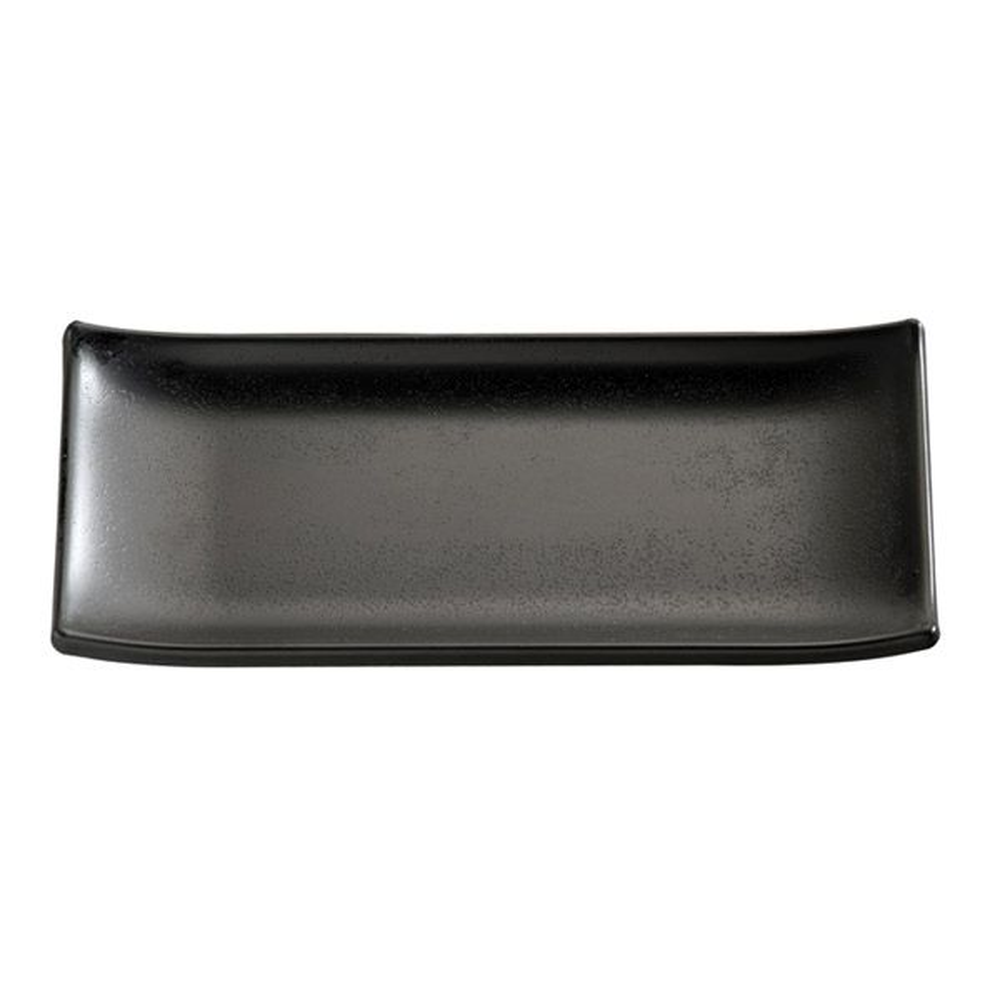 APS Tablett, Sushiboard -ZEN- 22,5 x 9,5 cm, H: 3 cm , Melamin, weiß, Steinoptik