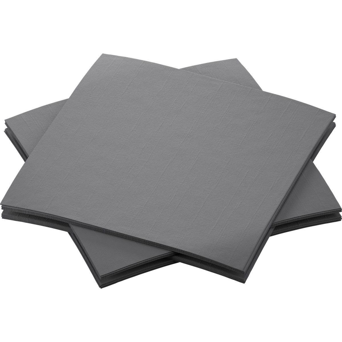 Duni Bio-Dunisoft-Servietten 20 x 20 cm granite grey