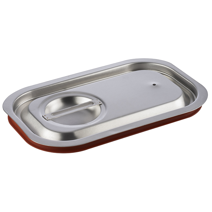 APS GN 1/4 Transport-Steck-Deckel 26,5 x 16,2 cm , Edelstahl