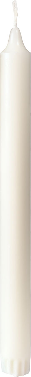 Duni Kronenkerzen 100% Stearin, 9h 250 x 22 mm weiß