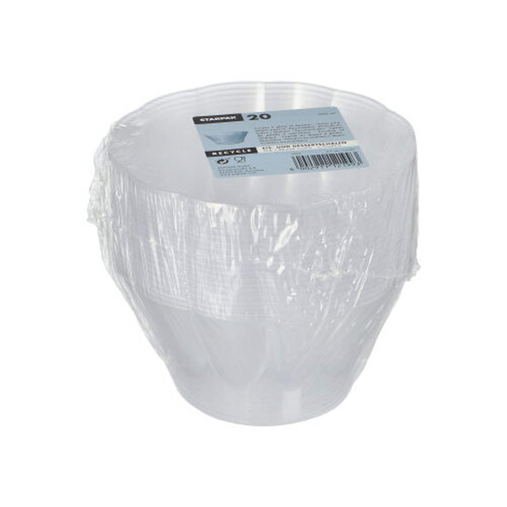 Papstar Eis- und Dessertschalen, PS rund 400 ml Ø 12 cm · 7 cm glasklar