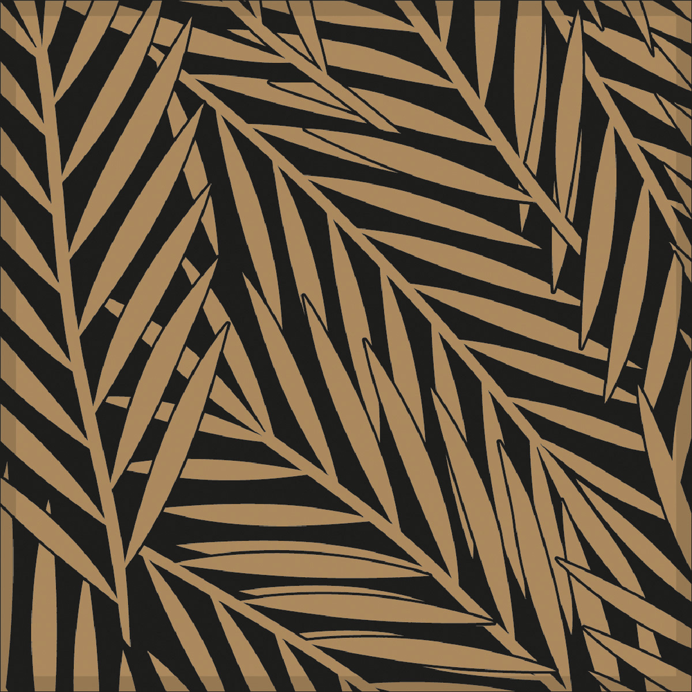 Mank Deckchen Botanic gold 95 x 95 mm
