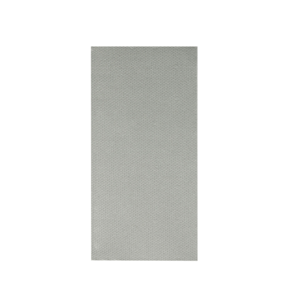 Mank Serviette Basic grau 40 x 40 cm 1/8 Falz