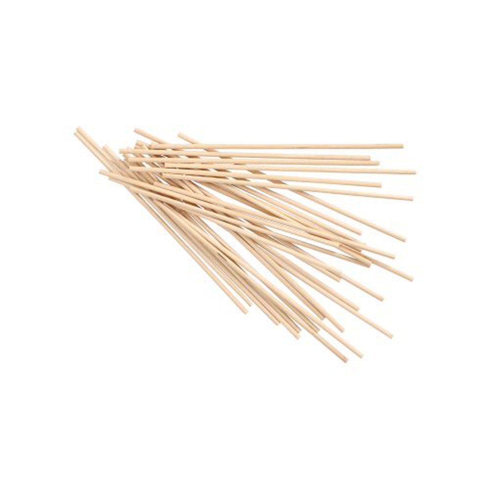 Papstar Stäbe, Holz "pure" Ø 3 mm · 15 cm