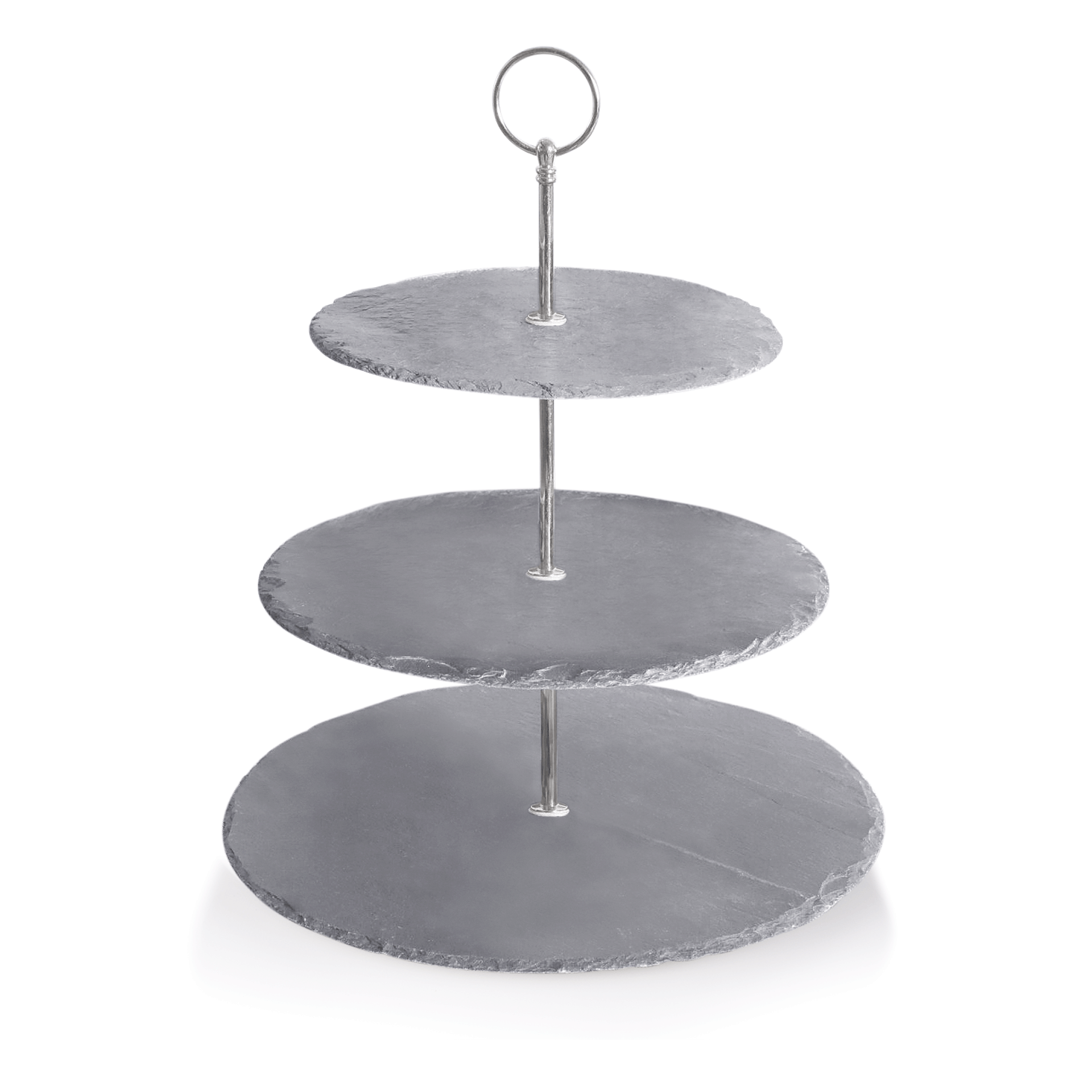 WAS Etagere SLATE LINE, 3-stufig, Höhe 34 cm, Naturschiefer