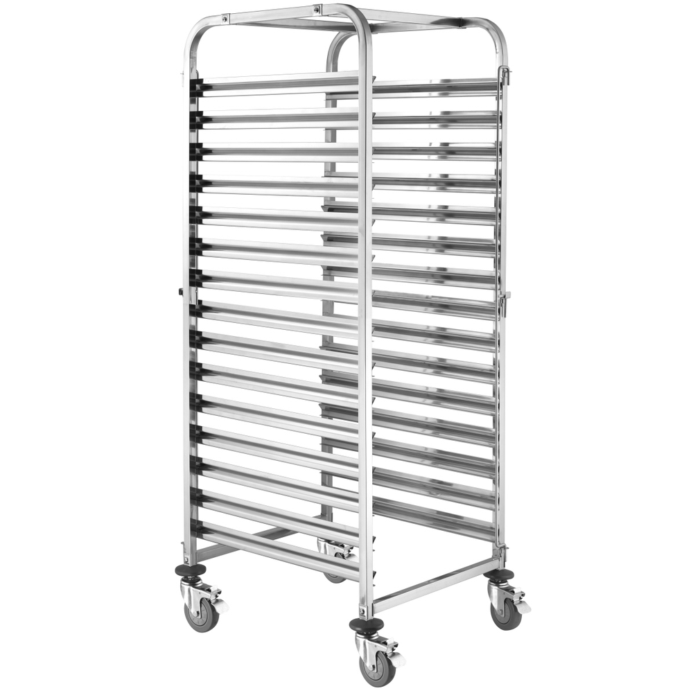 Contacto Regalwagen GastroNorm 2/1 Tiefe: 59 cm, Breite: 70 cm, Höhe: 173,5 cm, 