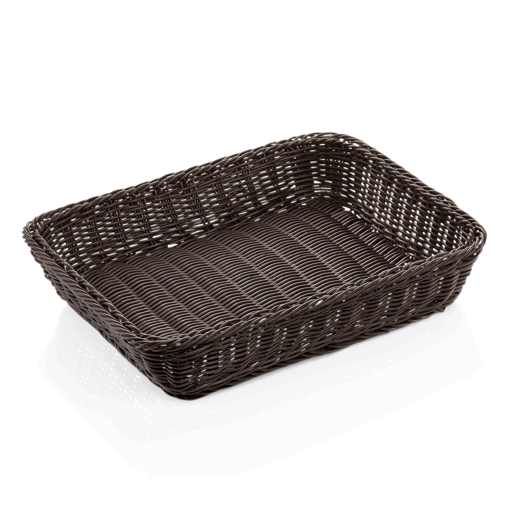 WAS Systemkorb GN 1/2-065 mm, dunkelbraun, Polypropylen - Basket GN 31
