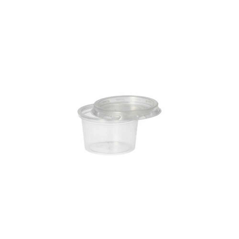 Papstar Portionsbecher, PP rund 30 ml Ø 4,6 cm · 2,8 cm transparent