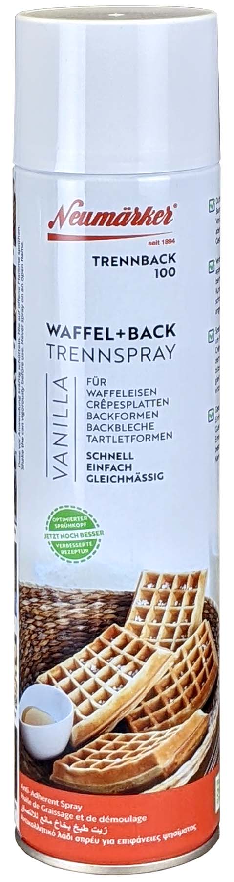 Neumärker Neumärker Trennback 100 - Waffel+Back Trennspray Sprühdose à 600 ml