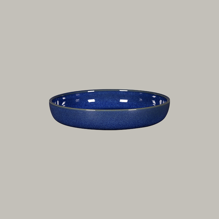 RAK Teller tief rund - cobalt  Serie: Ease Ø 23.7 cm / Ht. 4.6 cm / Cont. 130 cl