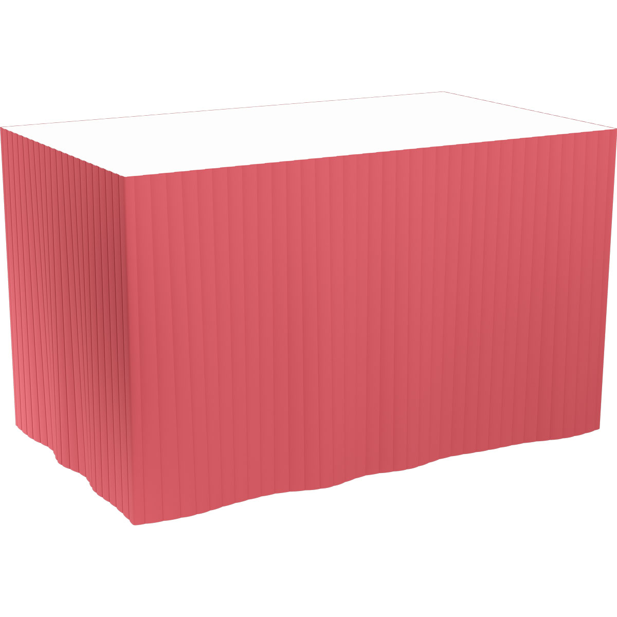 Duni Dunicel-Tableskirts, selbstklebend 72 cm, 5 Abschnitte à 4 m bordeaux