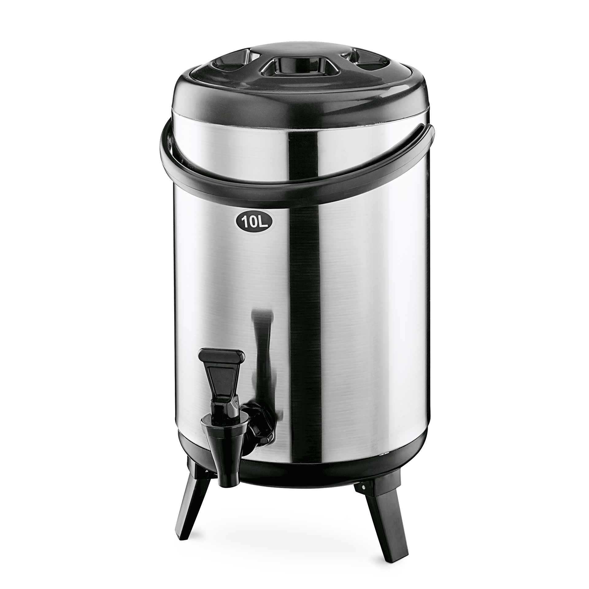 WAS Thermogetränkebehälter, 12 ltr., Ø 24 cm, Edelstahl