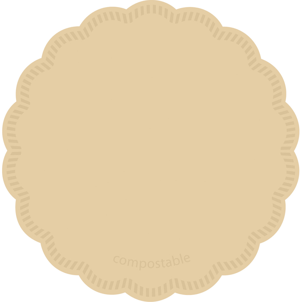 Mank Deckchen Basic sand (No. 25) 120 mm