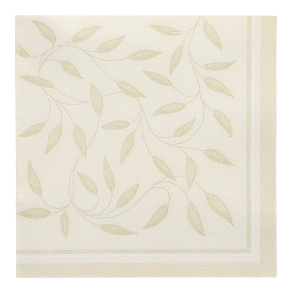 PAPSTAR Servietten ROYAL Collection 1/4-Falz 40 cm x 40 cm champagner New