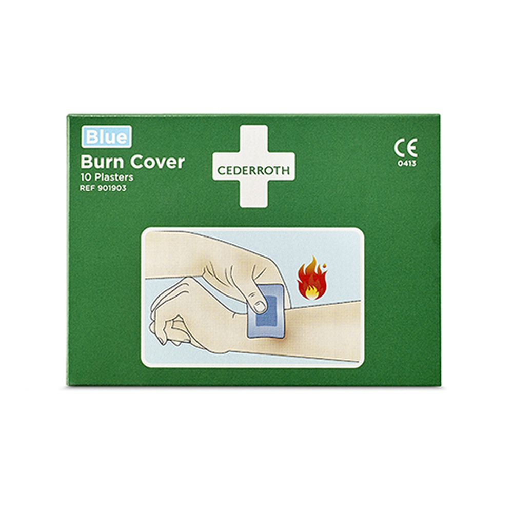 Papstar "Cederroth" Burn Cover, Hydrogelplaster 74 mm x 45 mm
