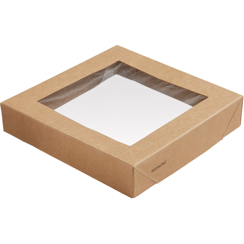 Duni Viking Block Deckel mit PLA Fenster 140 x 140 x 29 mm