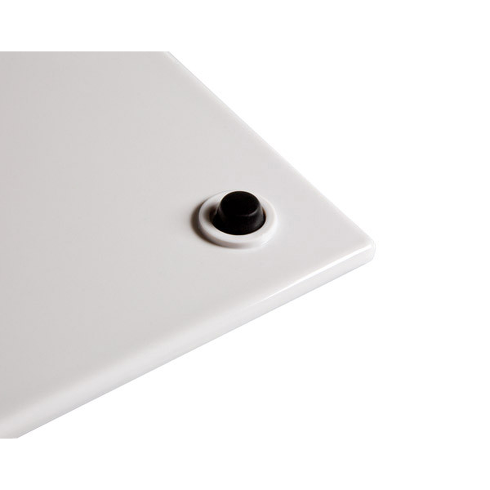 APS GN 2/4 Tablett -ZERO- 53 x 16,2 cm, H: 1,5 cm , Melamin, weiß