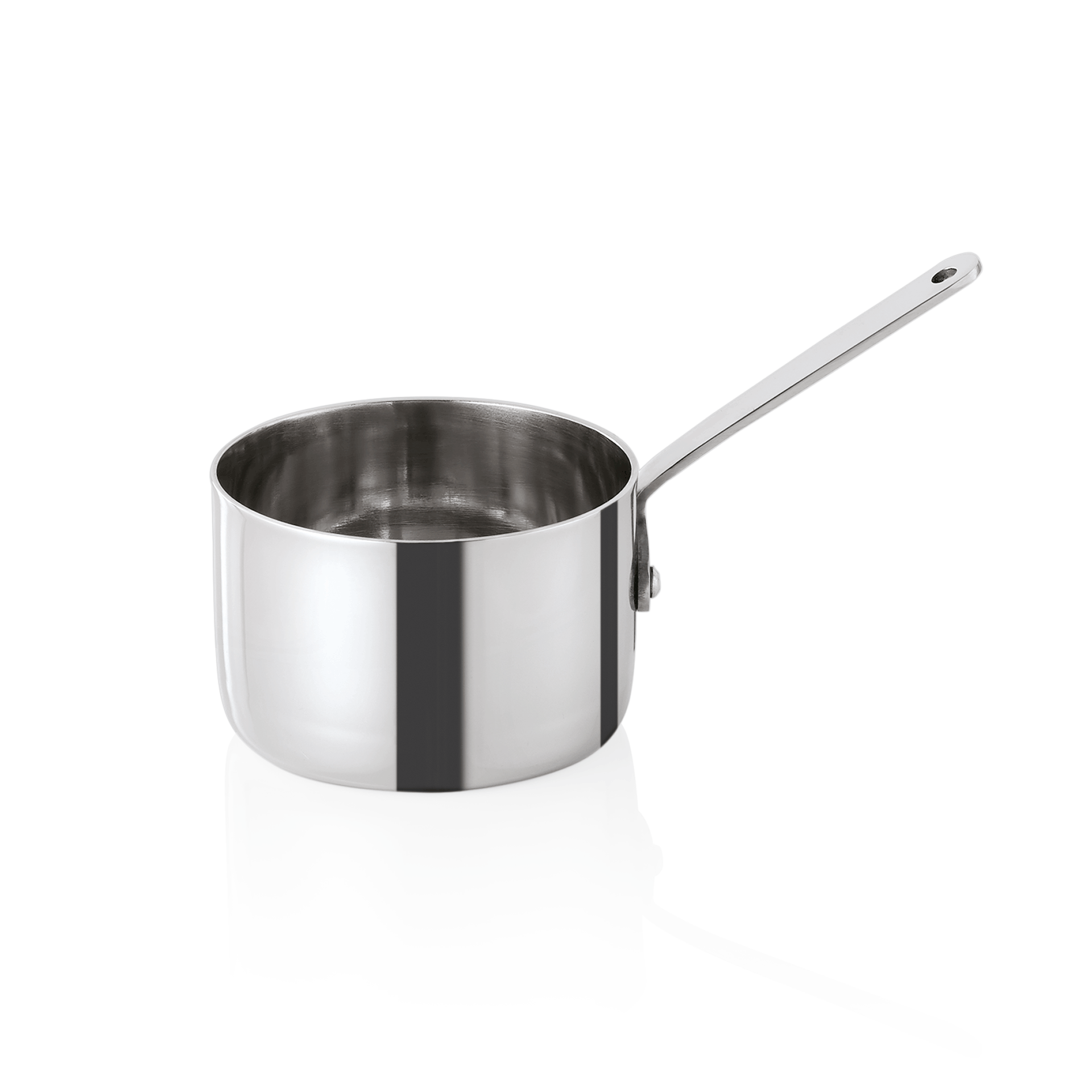 WAS Mini Servierkasserolle Set, 130 ml, Ø 7 cm, Set á 6 Stück, Chromnickelstahl