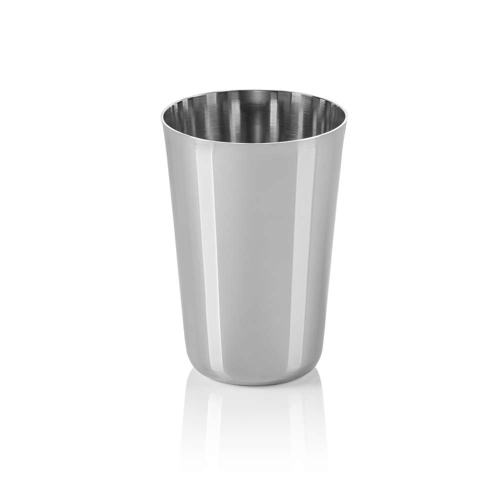 WAS Cup Set, 0,4 ltr., Ø 8 cm, Höhe 11,5 cm, Set á 4 Stück, Chromnickelstahl