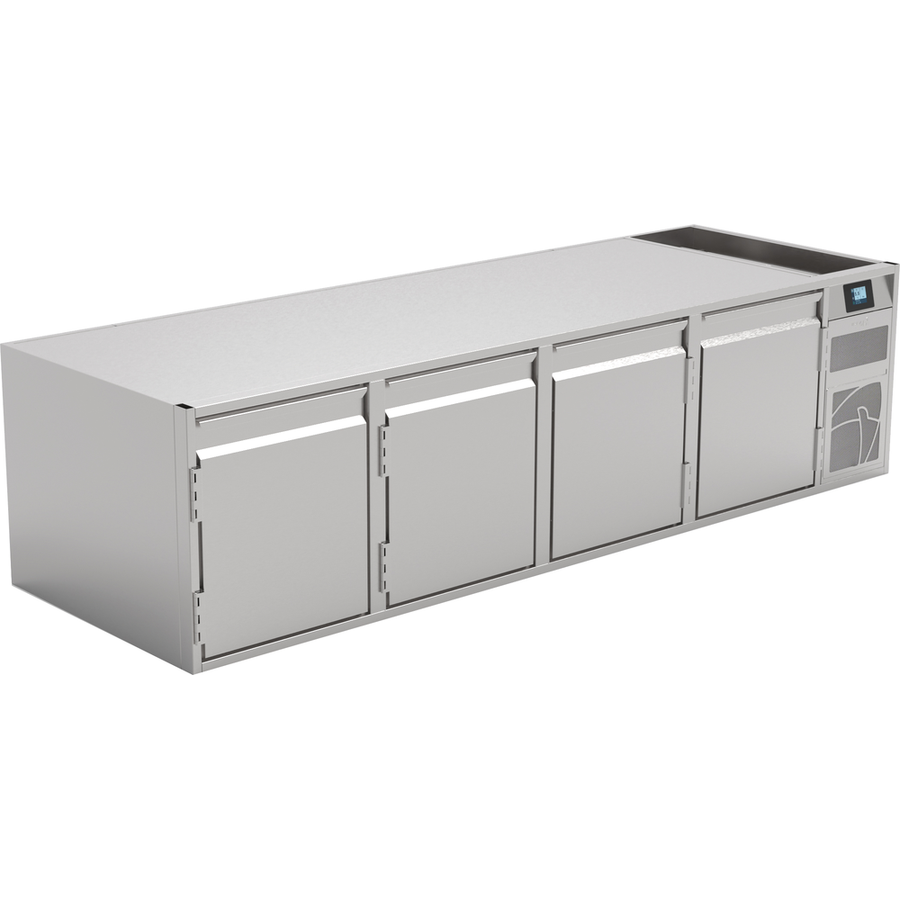 Nordcap Kühltisch (4 Abteile) UBE 4-51-4T MFR