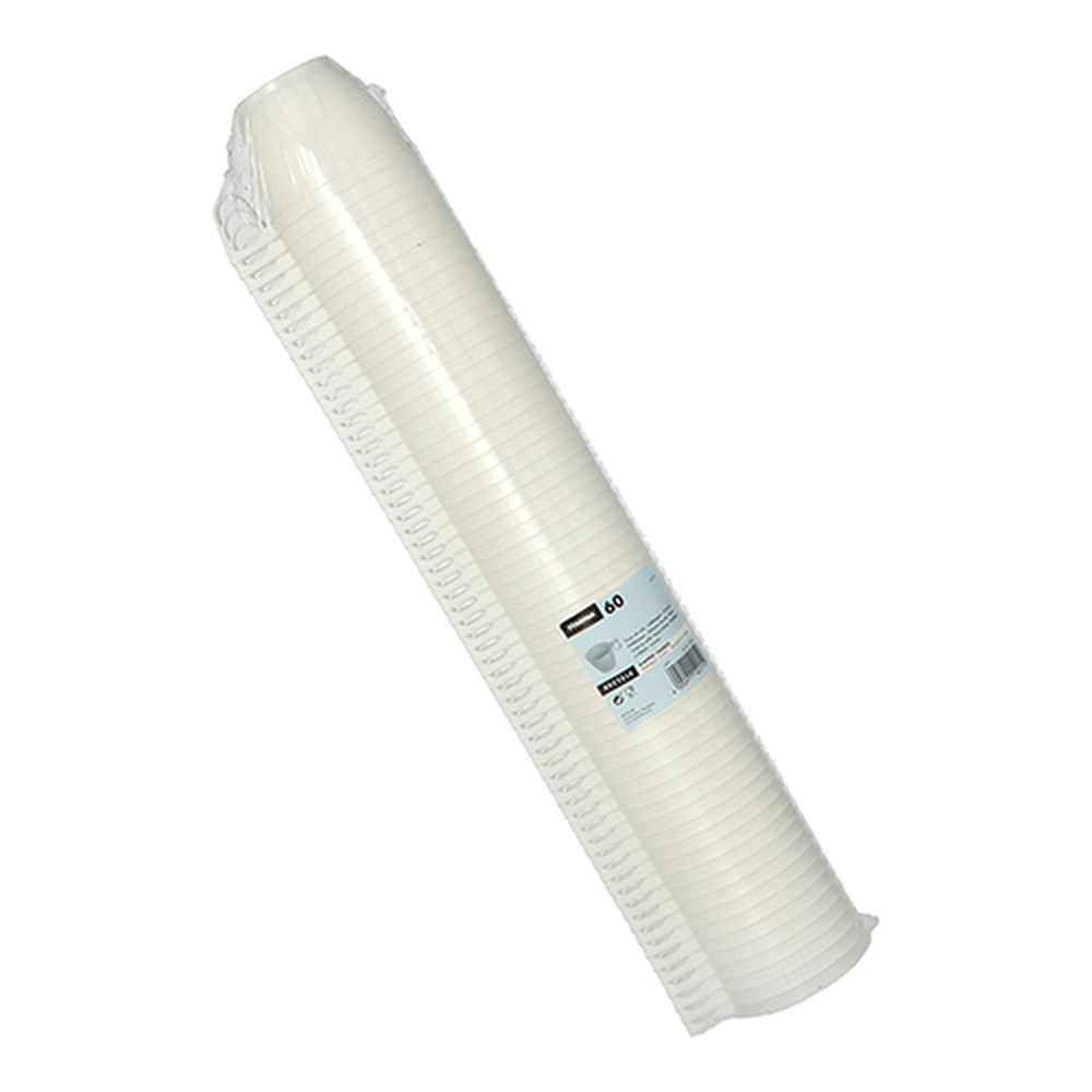 Papstar Kaffeetassen, PS 0,18 l Ø 7,8 cm · 6 cm weiss