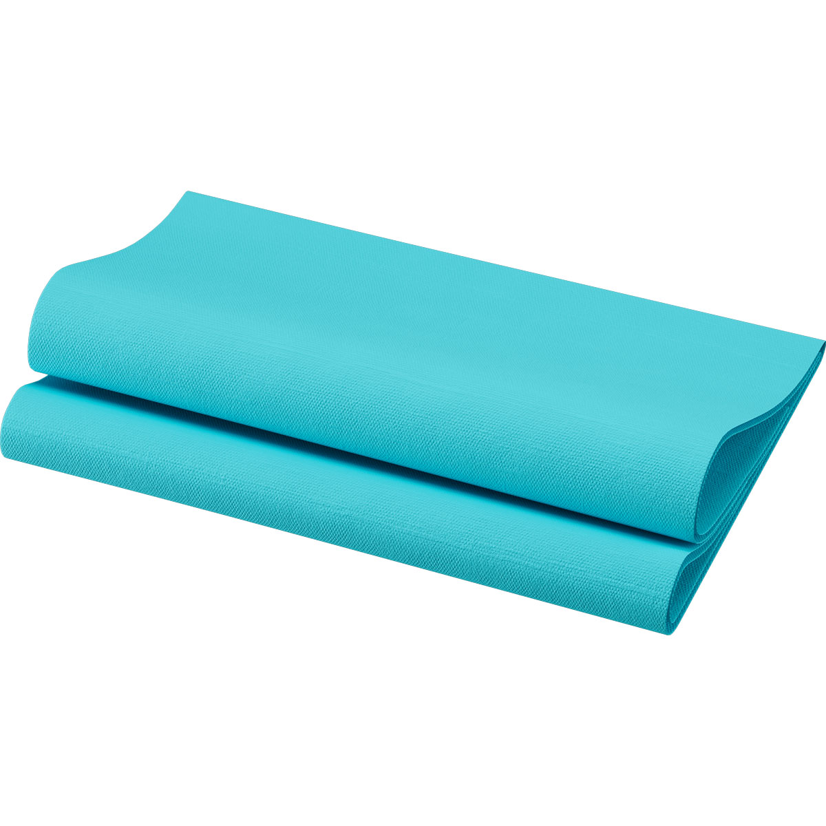 Duni Bio-Dunisoft-Servietten 40 x 40 cm 1/4 Falz mint blue