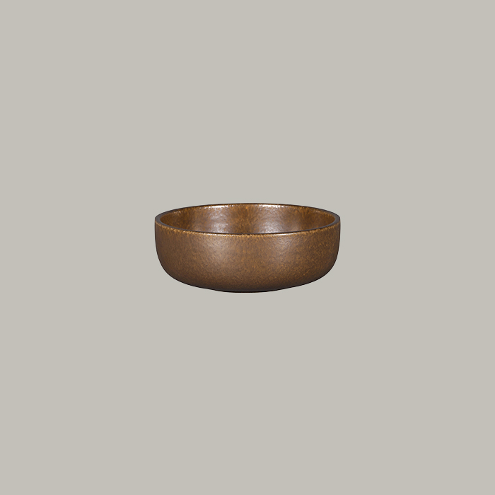 RAK Schale - rust  Serie: Ease Ø 16 cm / Ht. 5.7 cm / Cont. 75 cl