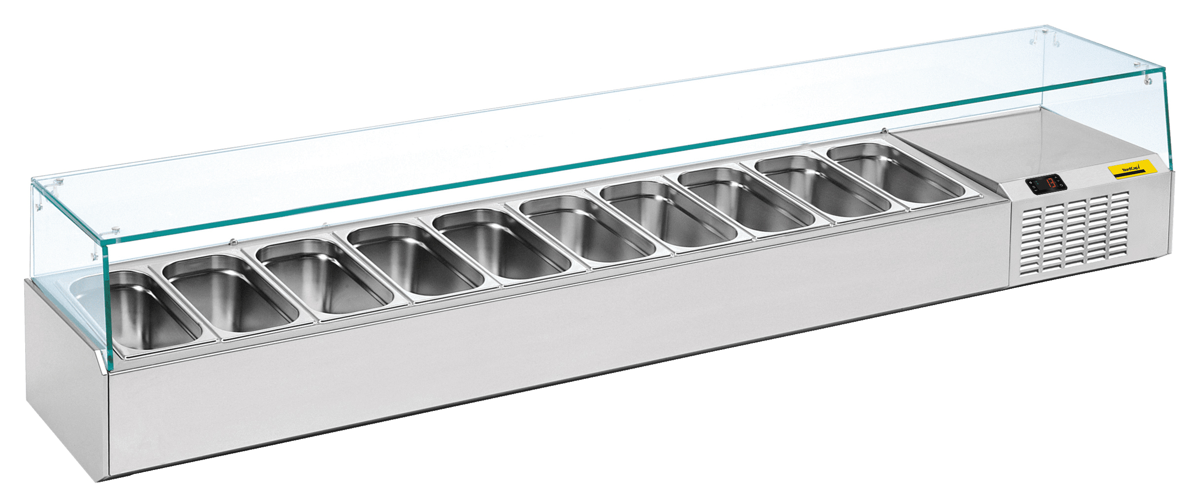 Nordcap Pizzakühltisch-Aufsatz A 2260-1/1