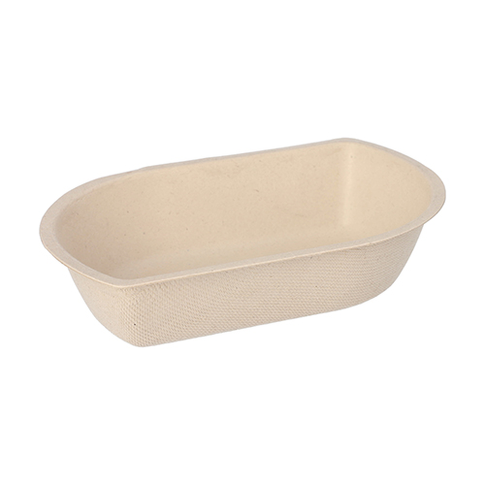Papstar Snacktrays Zuckerrohr 3,6 cm x 11,1 cm x 16,8 cm natur