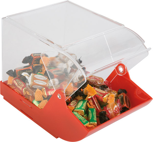 APS Universalbox, rot 23 x 14,5 cm, H: 15 cm , Unterteil rot, Polypropylen