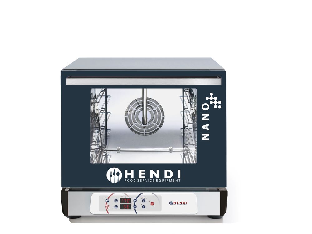 Hendi Konvektionsofen mit Luftbefeuchter NANO digital, HENDI, 230V/3100W, 561x64
