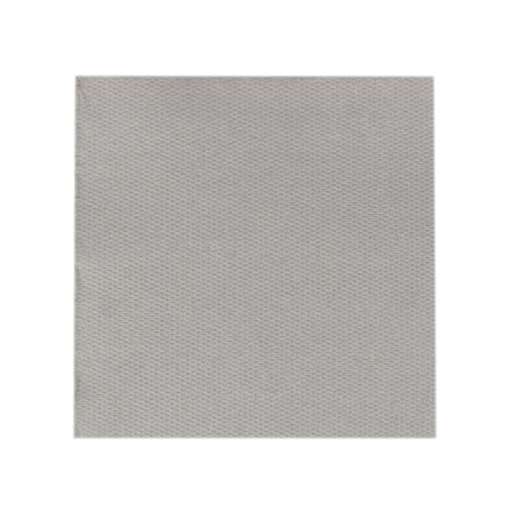 Mank Serviette Basic beige grey 24 x 24 cm 1/4 Falz