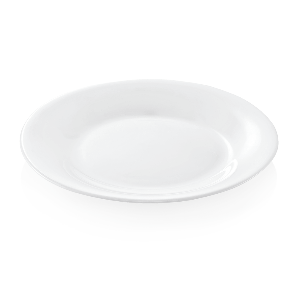 WAS Teller Set PURO, flach, Ø 17,5 cm, Set á 6 Stück, Opalglas