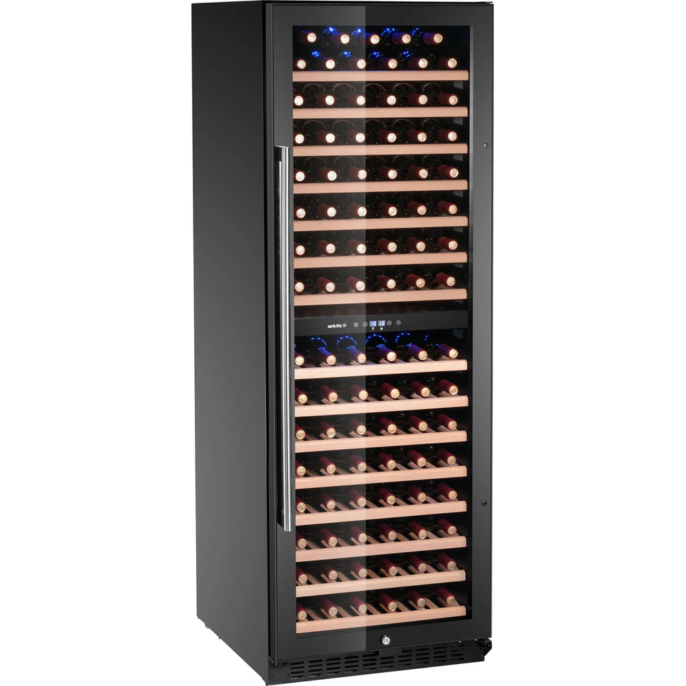 Hendi Weinkühlschrank, 2 Zonen, 131Flaschen