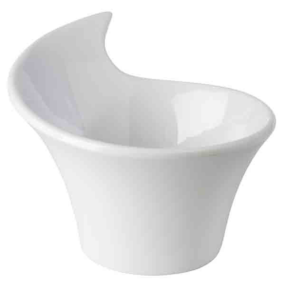 APS Schale -MINI WHITE- 8,5 x 7 cm, H: 6 cm , Melamin, weiß