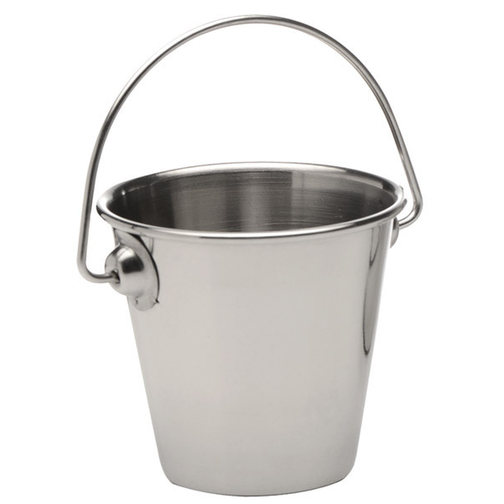 APS 4 Servier- / Saucen-Eimer oben Ø 7 cm, H: 6,5 cm , Edelstahl, 0,15 Liter