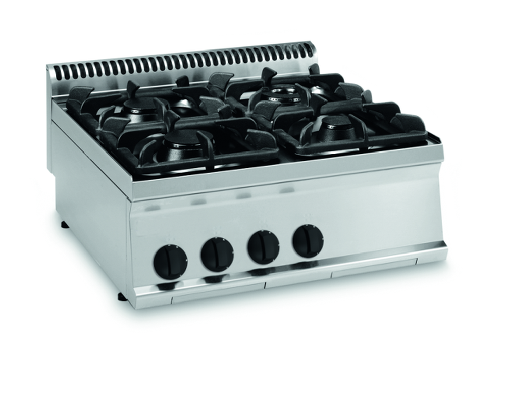KBS Gas-Kochfläche 19,5kW 4 Brenner Tischgerät