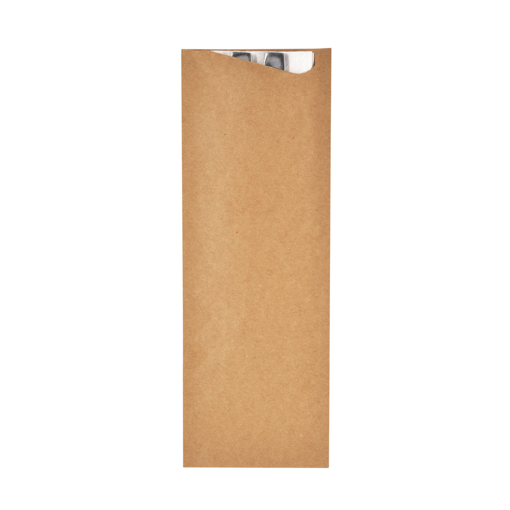 Duni Sacchetto Zelltuch XL 240 x 85 mm Kraftpapier/weiß