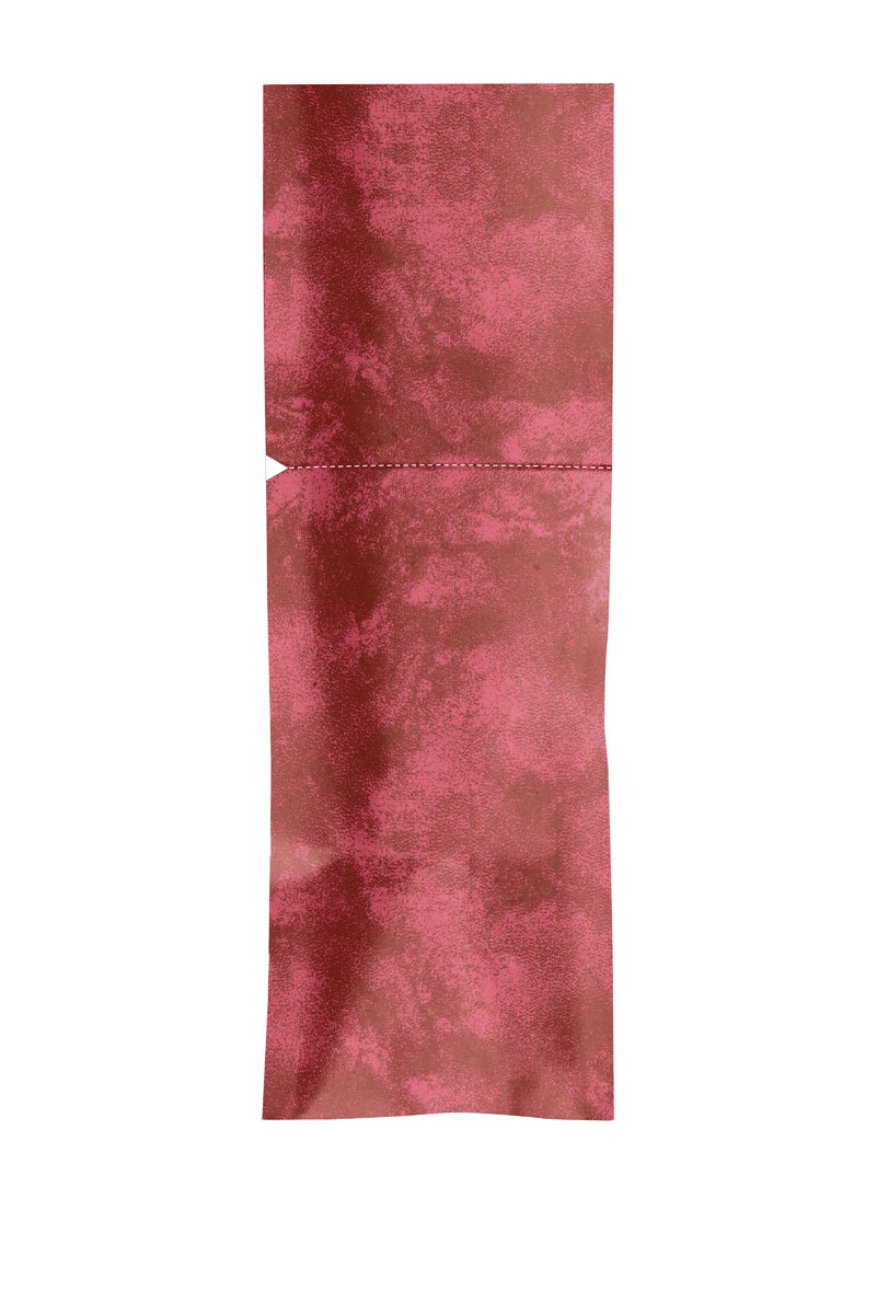 Duni Verschließbares Sacchetto Zelltuch XL 250 x 85 mm bordeaux