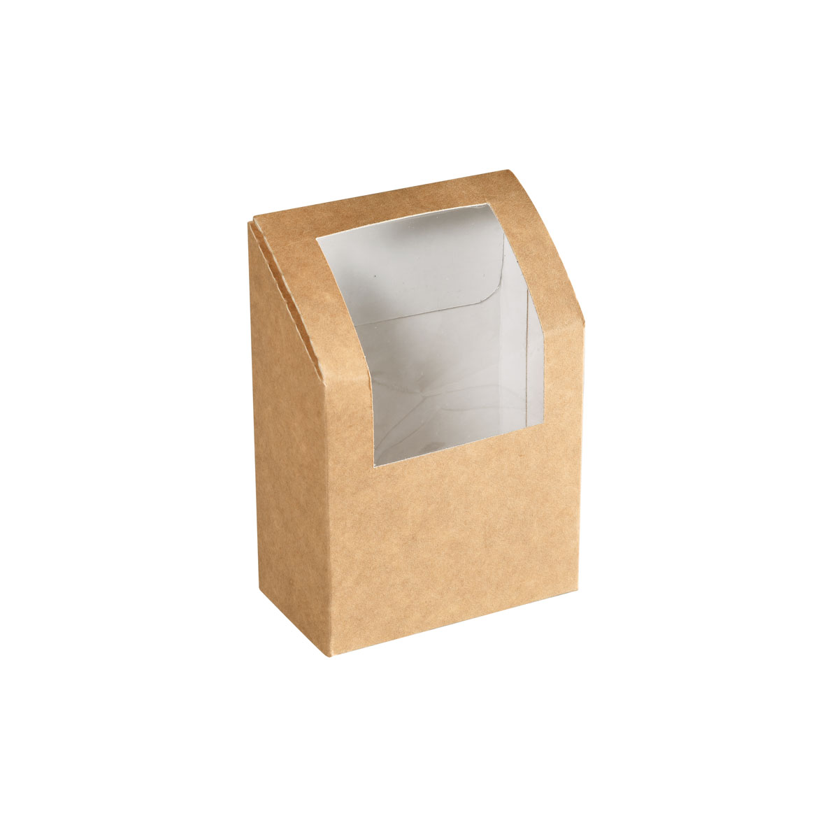 Duni Wrapbox mit PLA-Fenster 550ml 90 x 50 x 130 mm
