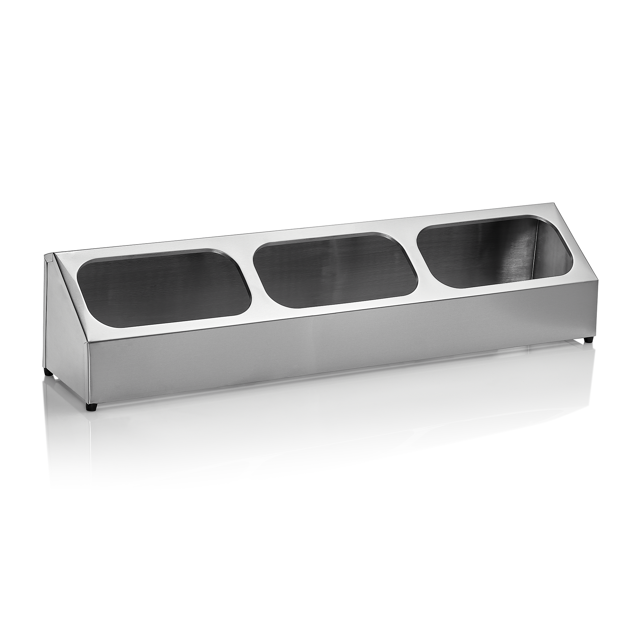 WAS GN Systemteiler 1/3, 102 x 23,5 cm, Chromnickelstahl