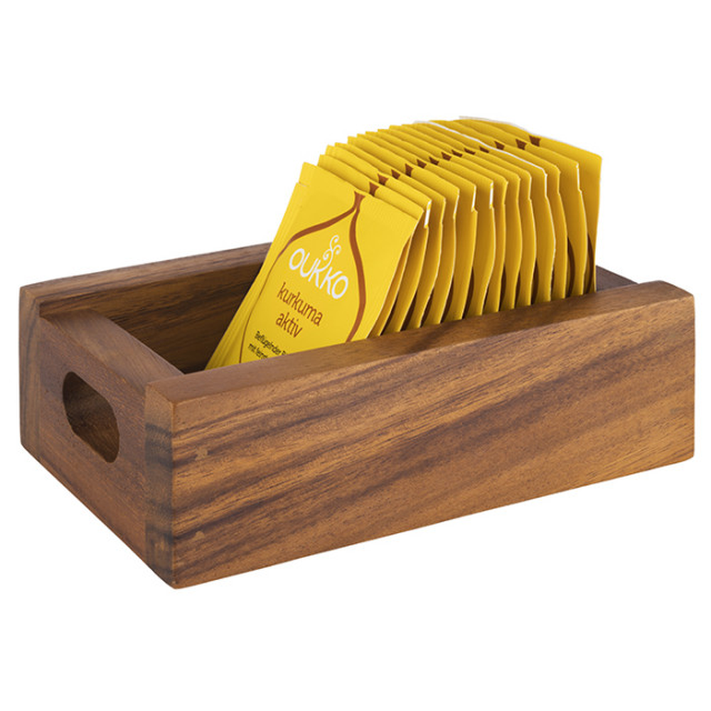APS Holzbox -TABLE- 15 x 9,5 cm, H: 5 cm