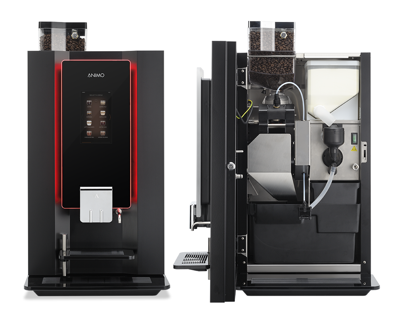 Animo OPTIBEAN 2 TOUCH Kaffeevollautomat schwarz