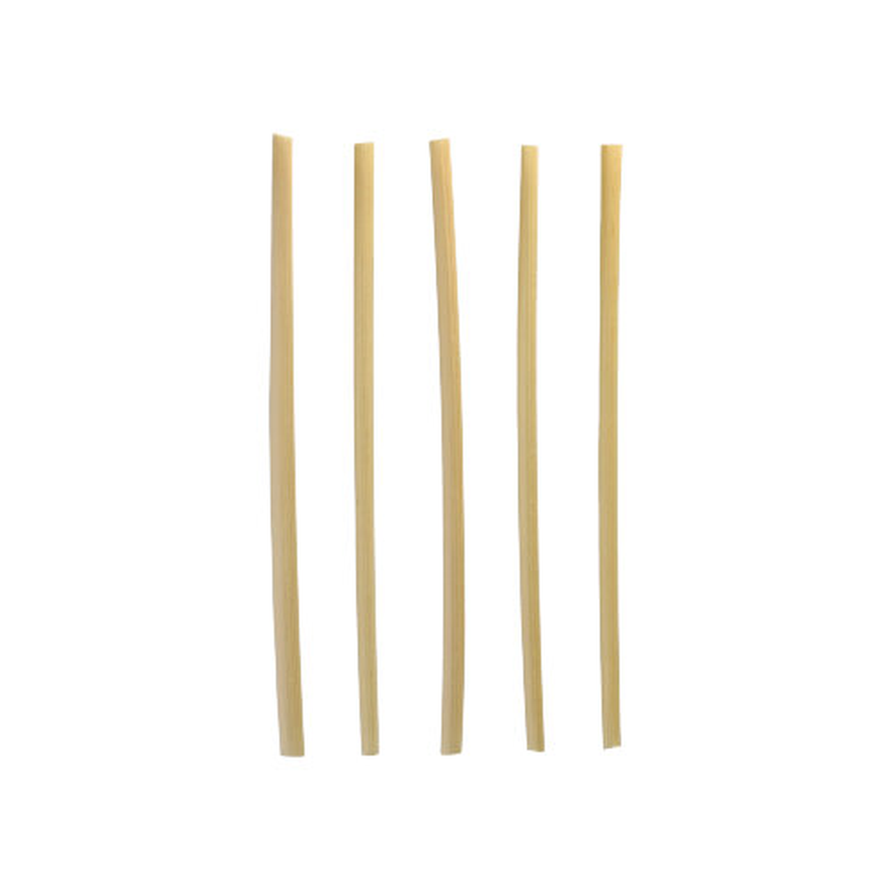 Papstar Cocktail Trinkhalme, Stroh "pure" Ø 4 mm · 15 cm