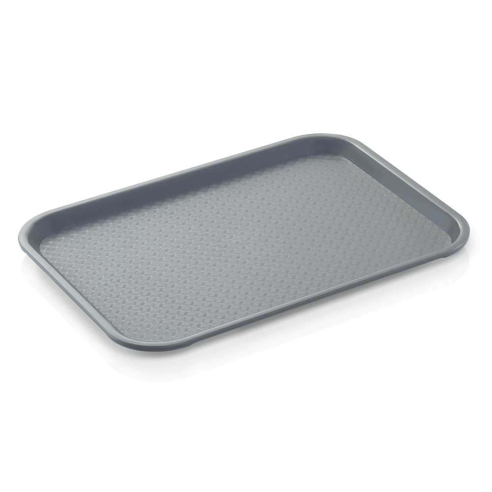 WAS Tablett, 35,3 x 27,5 cm, lichtgrau, Polypropylen Tray 95