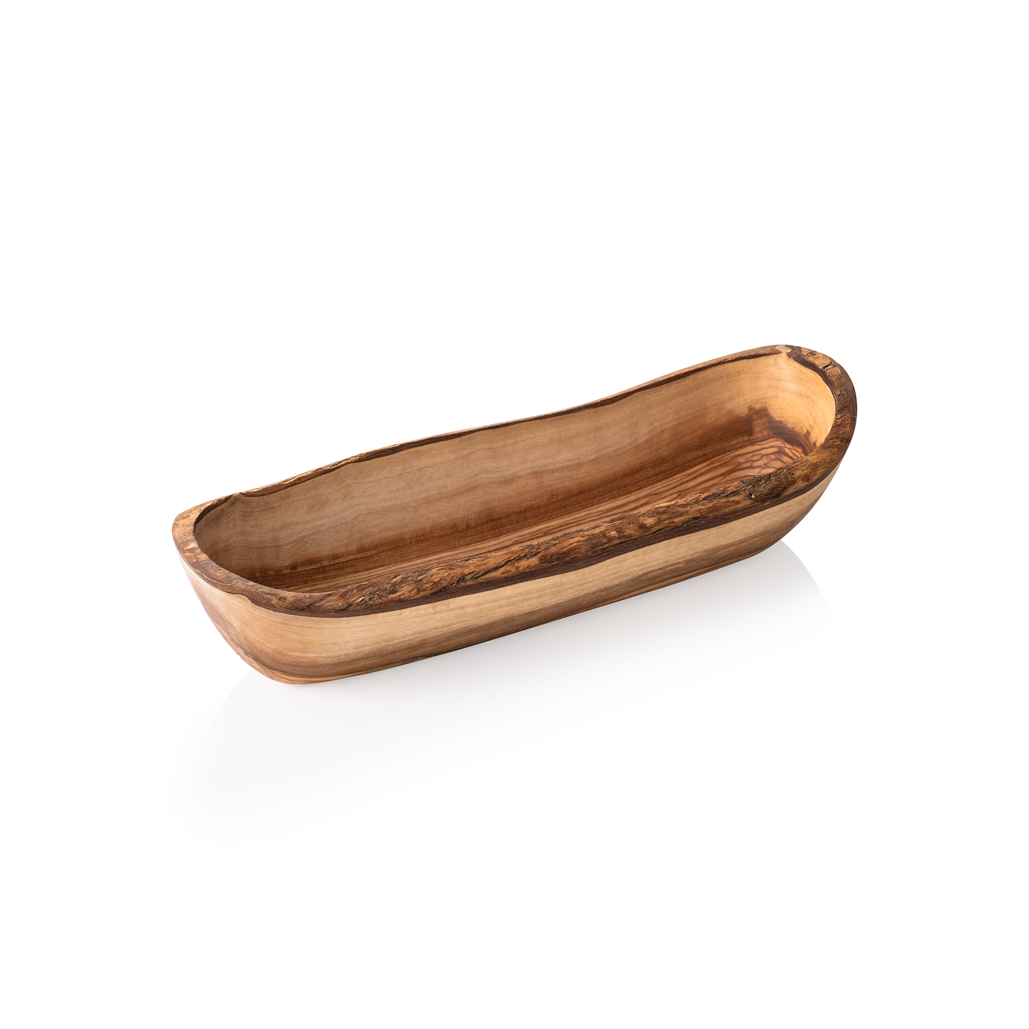 WAS Schale PURE OLIVE, 26 x 8 x 8 cm, Olivenholz